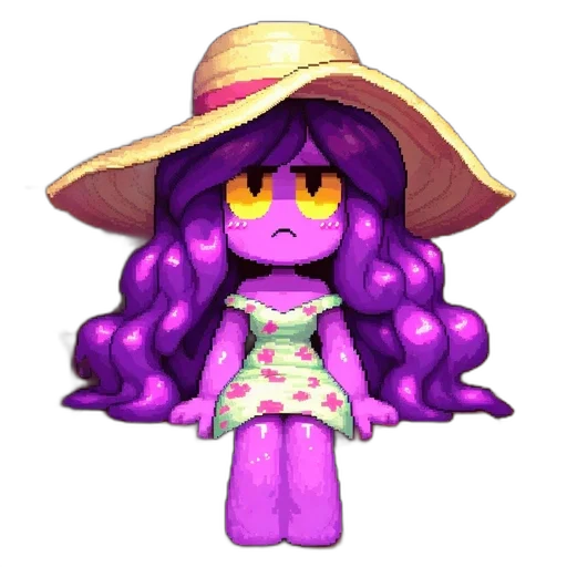 hat, pixel art, vaporwave, concept art transparent PNG cut-out