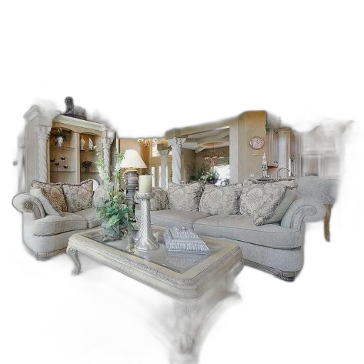 furniture, 3d render, photorealistic, concept art transparent PNG cut-out