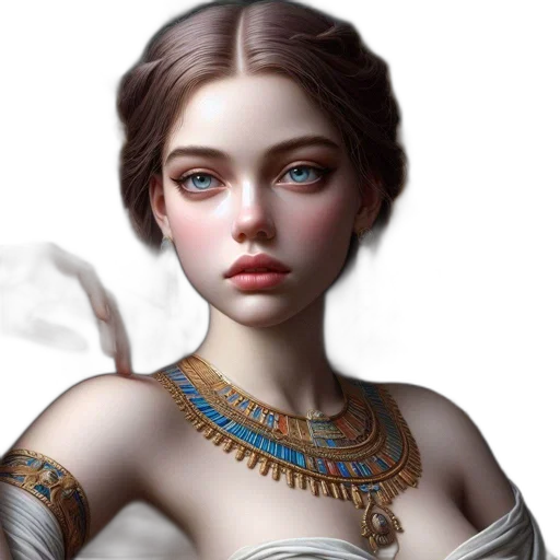 jewelry, face, crown, fantasy art transparent PNG cut-out