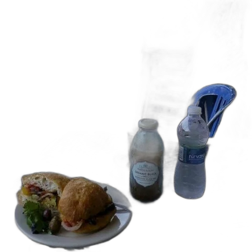 food, bottle, photorealistic, fog transparent PNG cut-out
