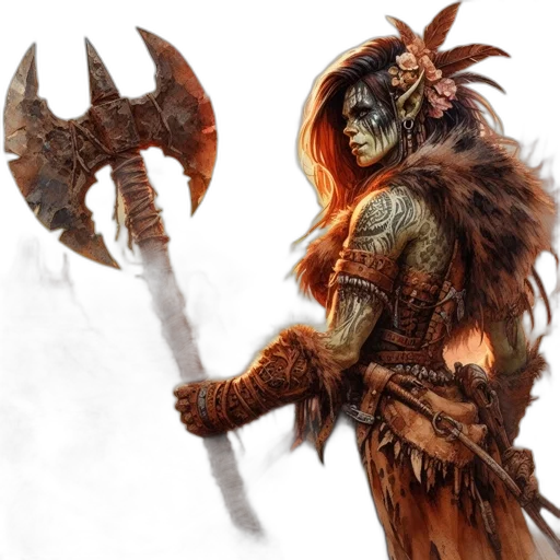 staff, fantasy art, concept art, comic book art transparent PNG cut-out