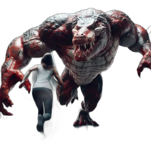 creature, animal, concept art, 3d render transparent PNG cut-out