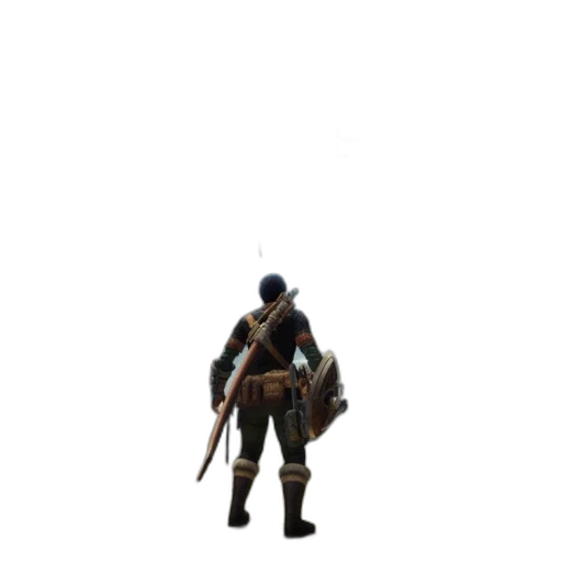 sword, weapon, staff, creature transparent PNG cut-out