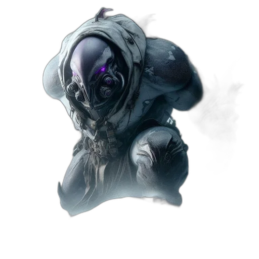 mask, creature, robot, face transparent PNG cut-out