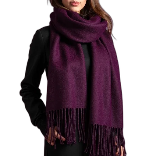 dark, purple, pasknak, scarf transparent PNG cut-out