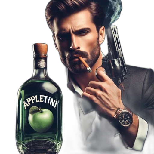 bottle, weapon, photorealistic, concept art transparent PNG cut-out
