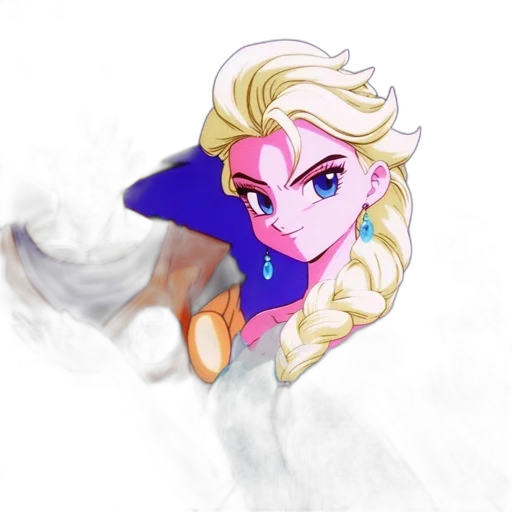 crown, staff, dragon, face transparent PNG cut-out
