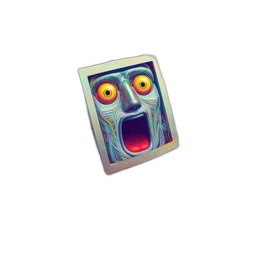 robot, face, mask, creature transparent PNG cut-out