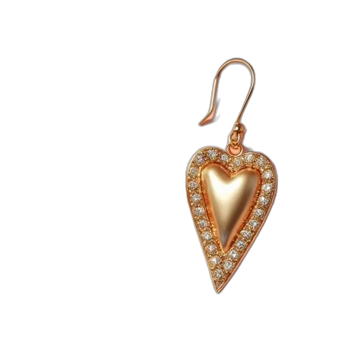 jewelry, 3d render, two, tone transparent PNG cut-out