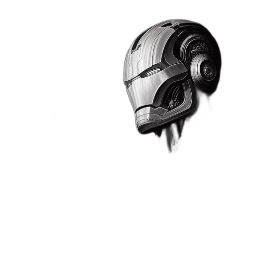 mask, robot, face, weapon transparent PNG cut-out