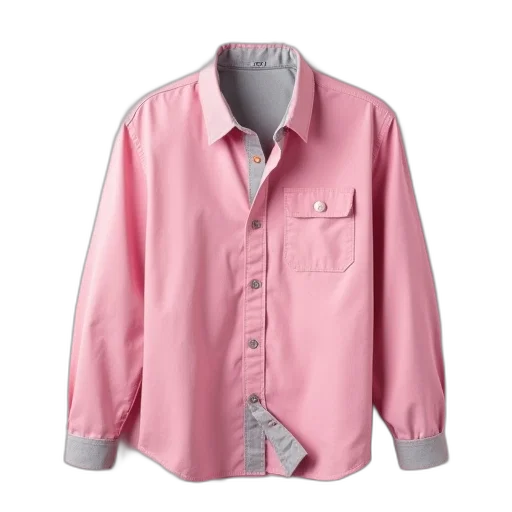 jacket, pastel, pink, shirt transparent PNG cut-out