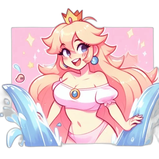 crown, dress, pixel art, concept art transparent PNG cut-out