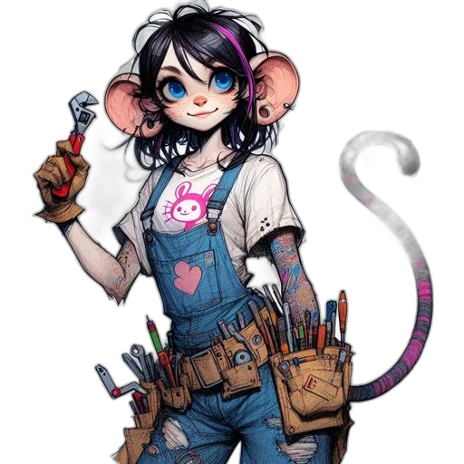 staff, weapon, animal, concept art transparent PNG cut-out