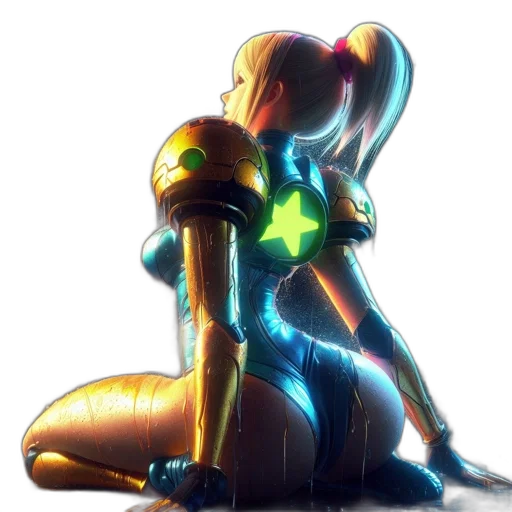 robot, weapon, staff, concept art transparent PNG cut-out