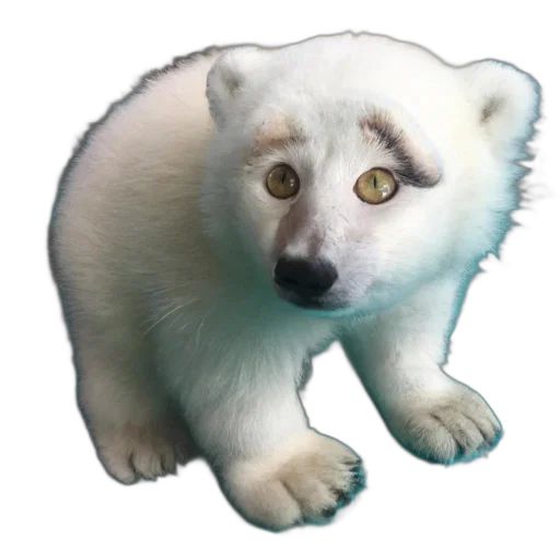 animal, creature, face, staff transparent PNG cut-out