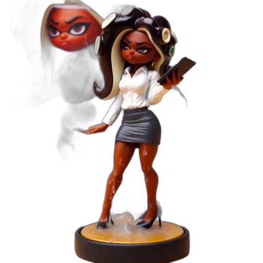 concept art, 3d render, fantasy art, amiibo transparent PNG cut-out