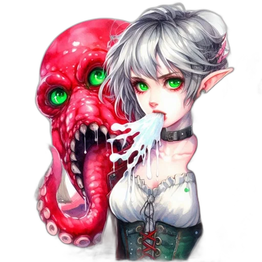 creature, mask, dragon, face transparent PNG cut-out