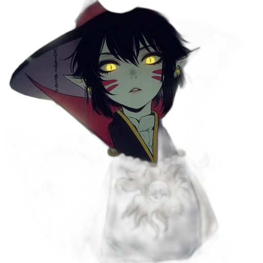 mask, face, staff, creature transparent PNG cut-out