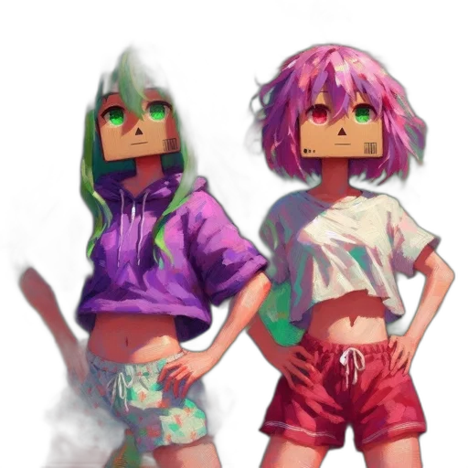 mask, jacket, dress, pixel art transparent PNG cut-out
