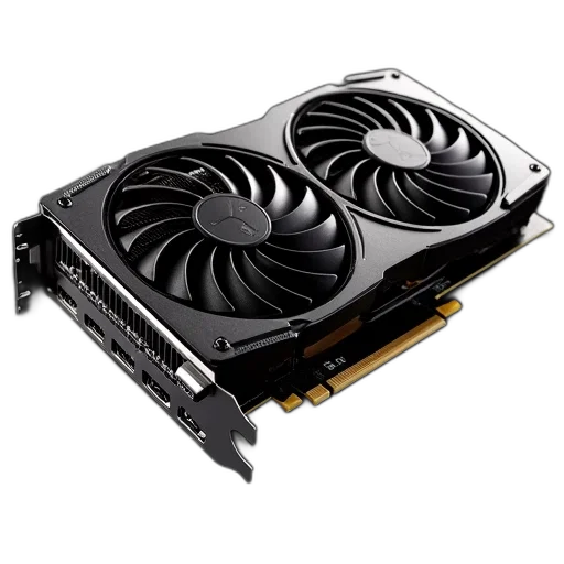 3d render, msi, geforce, rtx transparent PNG cut-out