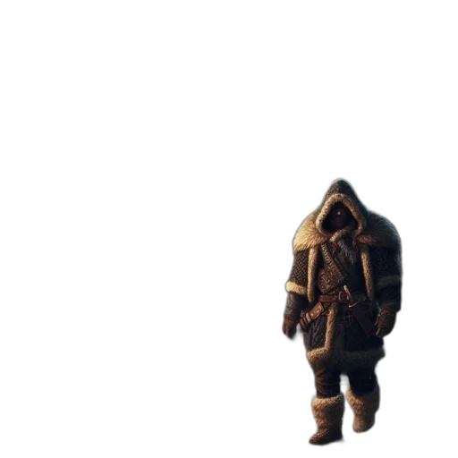 mask, jacket, weapon, robot transparent PNG cut-out