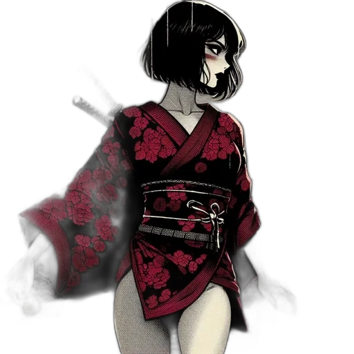 dress, mask, flower, jacket transparent PNG cut-out