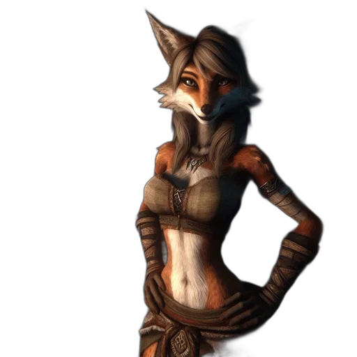staff, mask, dress, creature transparent PNG cut-out