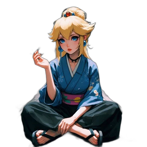 staff, face, dragon, dress transparent PNG cut-out