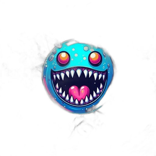 creature, mask, dragon, staff transparent PNG cut-out