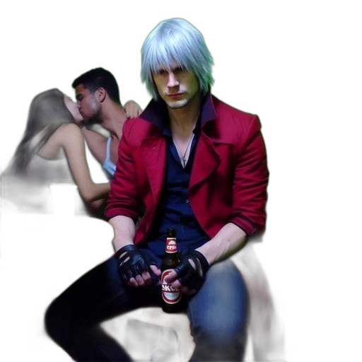 jacket, weapon, creature, robot transparent PNG cut-out