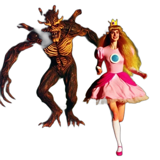 creature, crown, dress, concept art transparent PNG cut-out