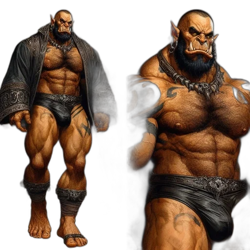 concept art, fantasy art, comic book art, 3d render transparent PNG cut-out