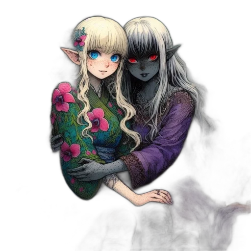 dragon, mask, creature, staff transparent PNG cut-out
