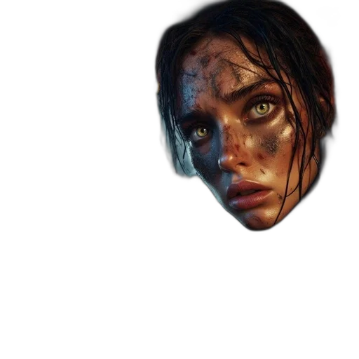 face, creature, mask, robot transparent PNG cut-out