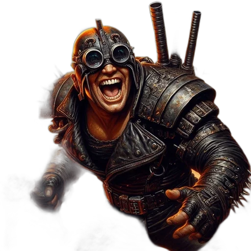 mask, face, weapon, creature transparent PNG cut-out