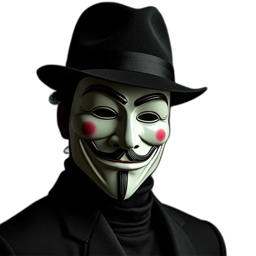 mask, face, hat, comic book art transparent PNG cut-out