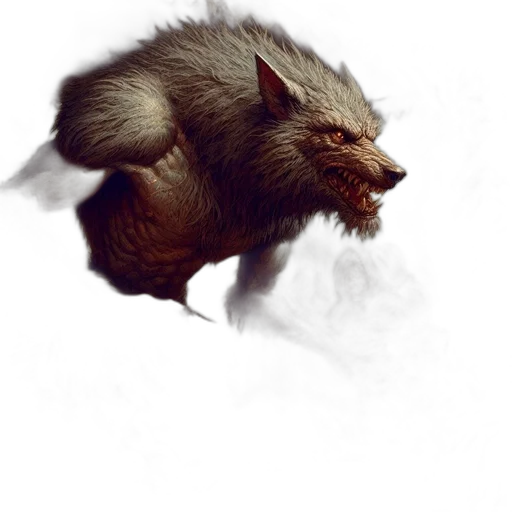 animal, creature, dragon, hair transparent PNG cut-out