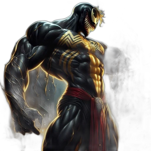 comic book art, concept art, fantasy art, photorealistic transparent PNG cut-out