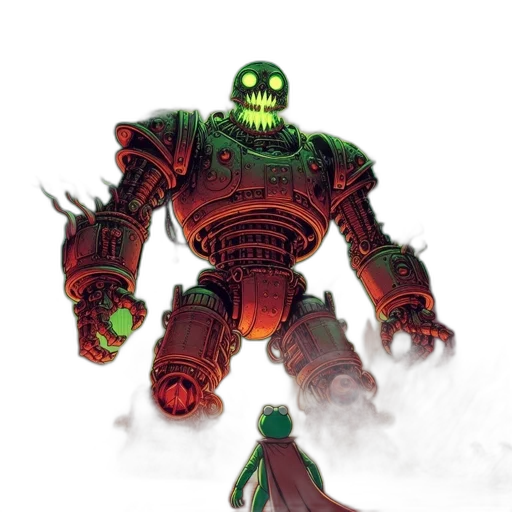 robot, weapon, creature, concept art transparent PNG cut-out
