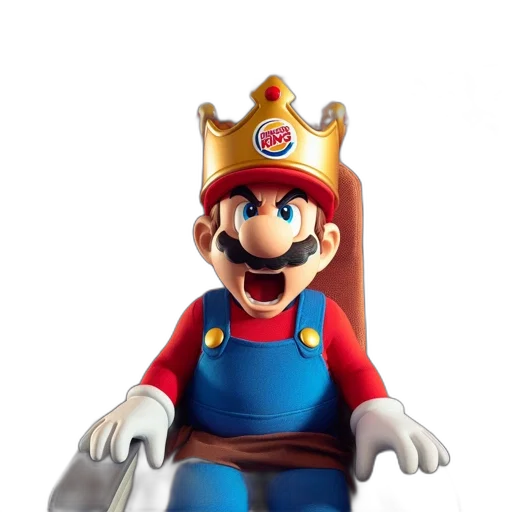 crown, hat, animal, face transparent PNG cut-out