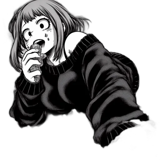 jacket, creature, food, face transparent PNG cut-out