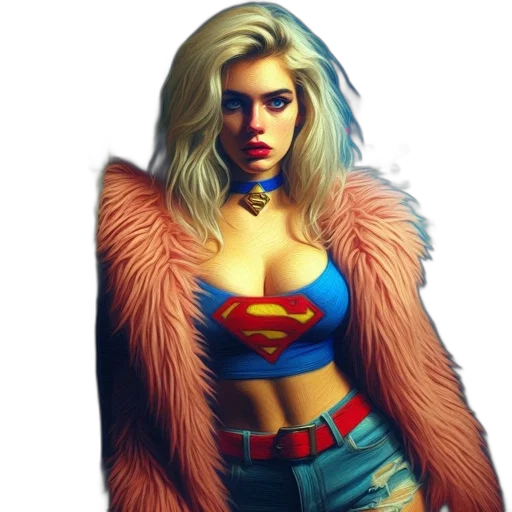jacket, comic book art, fantasy art, concept art transparent PNG cut-out
