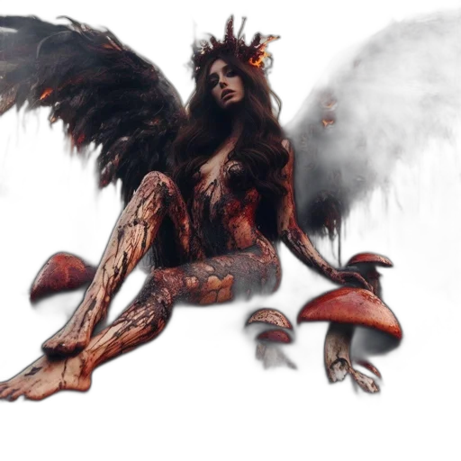 creature, fantasy art, concept art, photorealistic transparent PNG cut-out