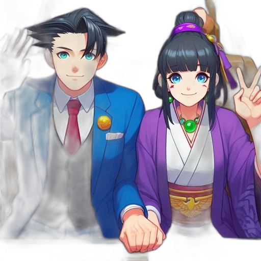 staff, jewelry, anime, vaporwave transparent PNG cut-out
