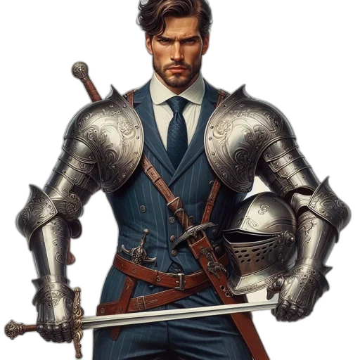 sword, staff, jacket, weapon transparent PNG cut-out