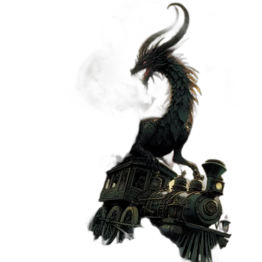 dragon, weapon, creature, animal transparent PNG cut-out