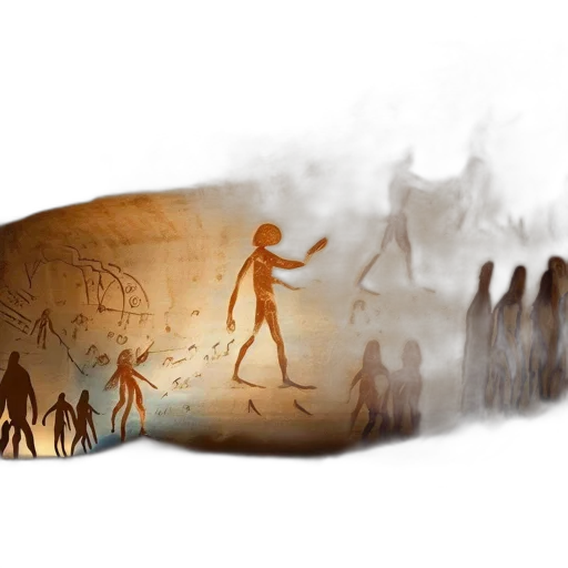 concept art, fantasy art, fog, ancient transparent PNG cut-out