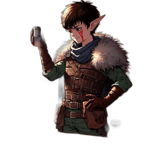 staff, dragon, weapon, jacket transparent PNG cut-out