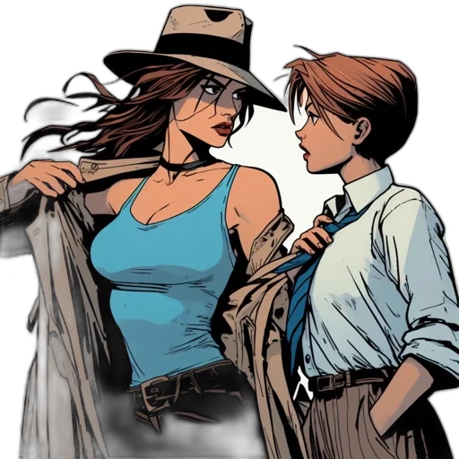 hat, comic book art, concept art, cartoon transparent PNG cut-out