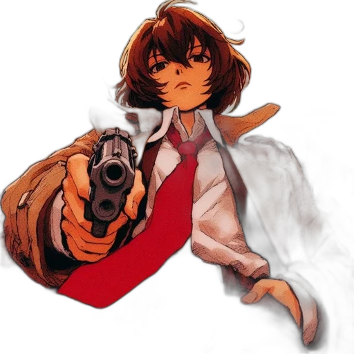 weapon, staff, jacket, concept art transparent PNG cut-out